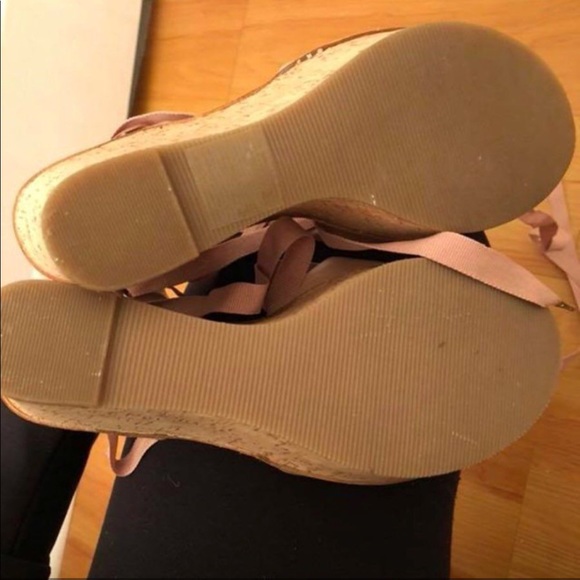 Top Shop Wise Wedge Strappy Sandals - Picture 4 of 4